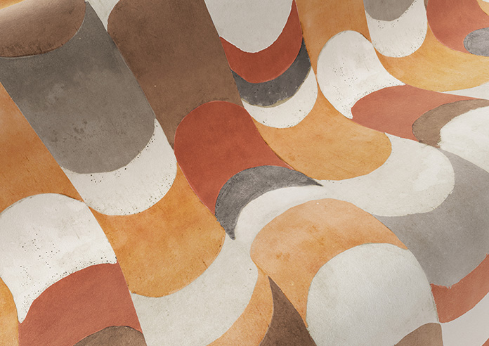 Castillo Velvet, Copper - Roman Blind - Image 4